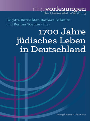 cover image of 1700 Jahre jüdisches Leben in Deutschland